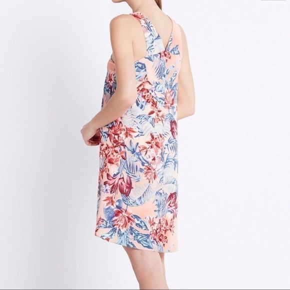 NWOT BCBGeneration Tropical A-Line Dress - Picture 4 of 6